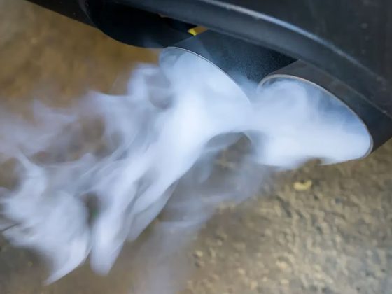 رفع دود سفید اگزوز ماشین و موتور سیکلت